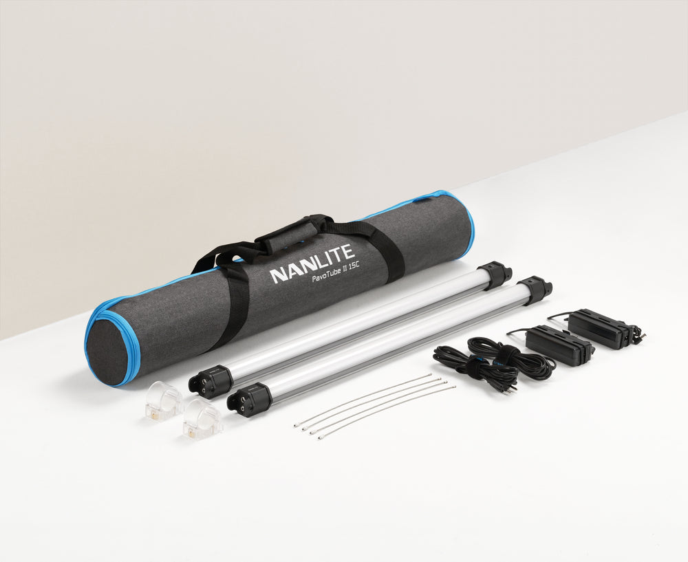 Nanlite PavoTube II 15C RGBWW 2ft LED tube 2 kit