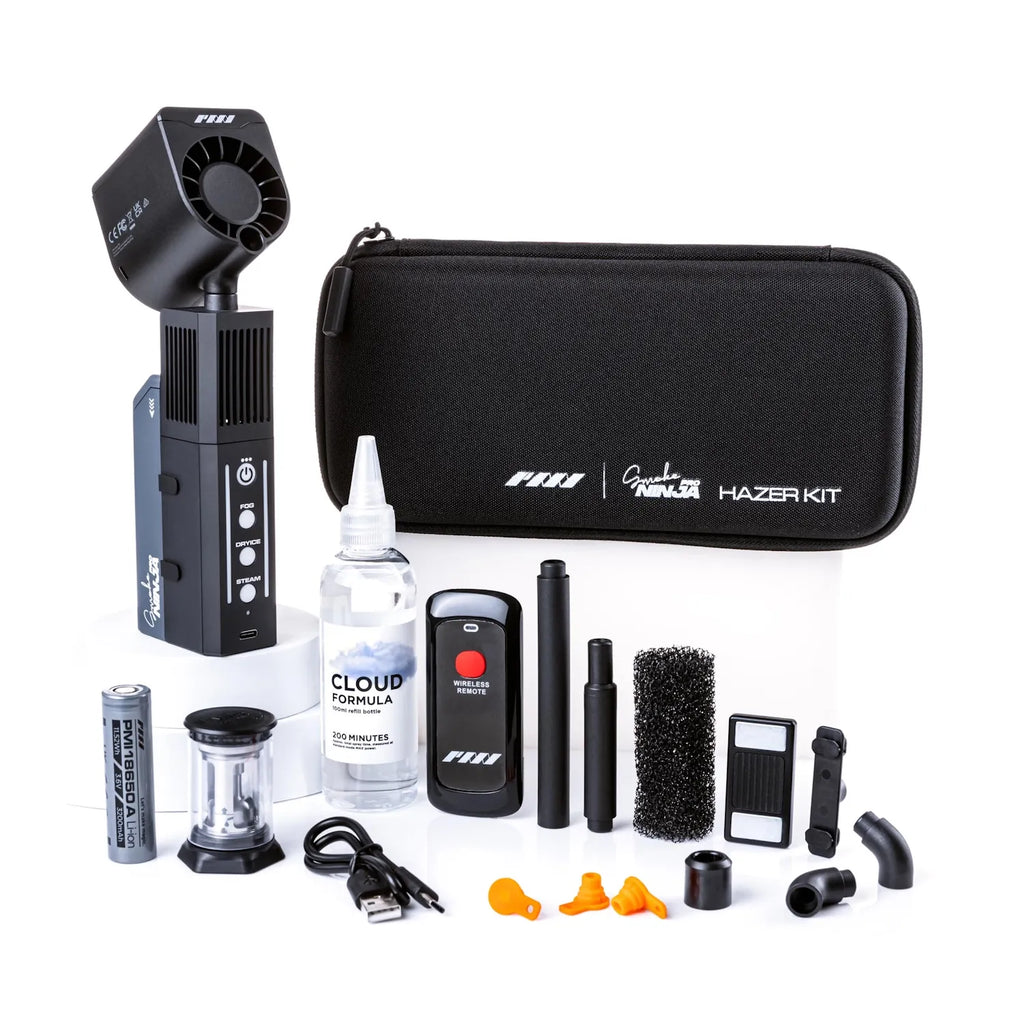 SmokeGENIE Smoke Ninja Pro Hazer Kit Handheld Smoke Machine