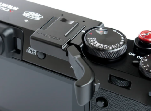 LensMate Thumbgrip for FujiFilm X100V and X100VI (Black)