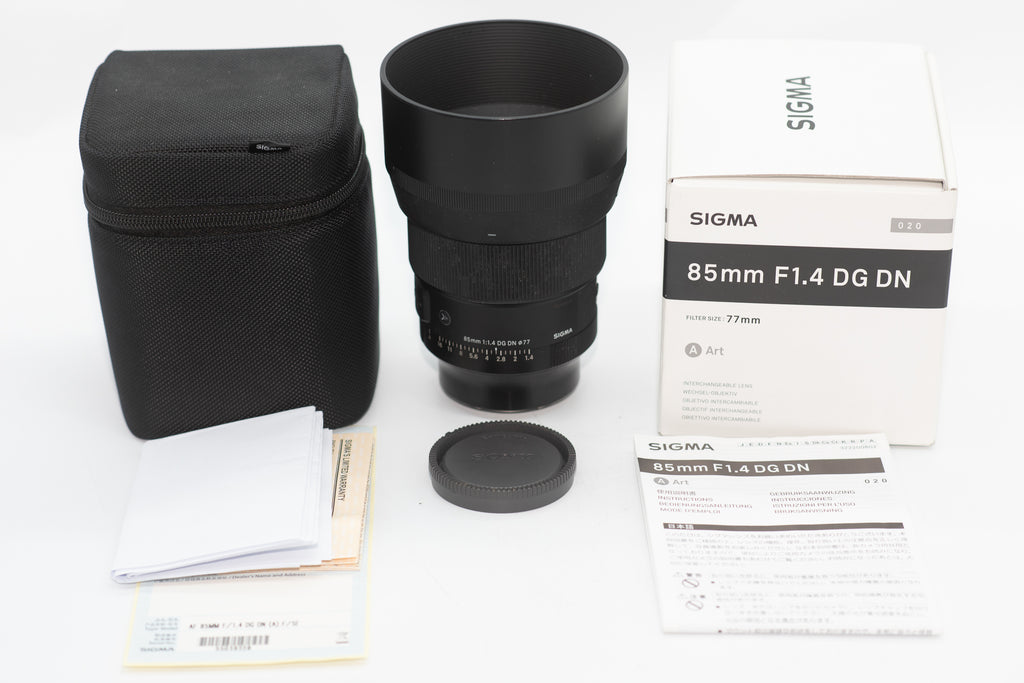 Sigma 85mm f/1.4 DG DN Art Lens for Sony E-Mount with Box 55039328 (Second Hand)