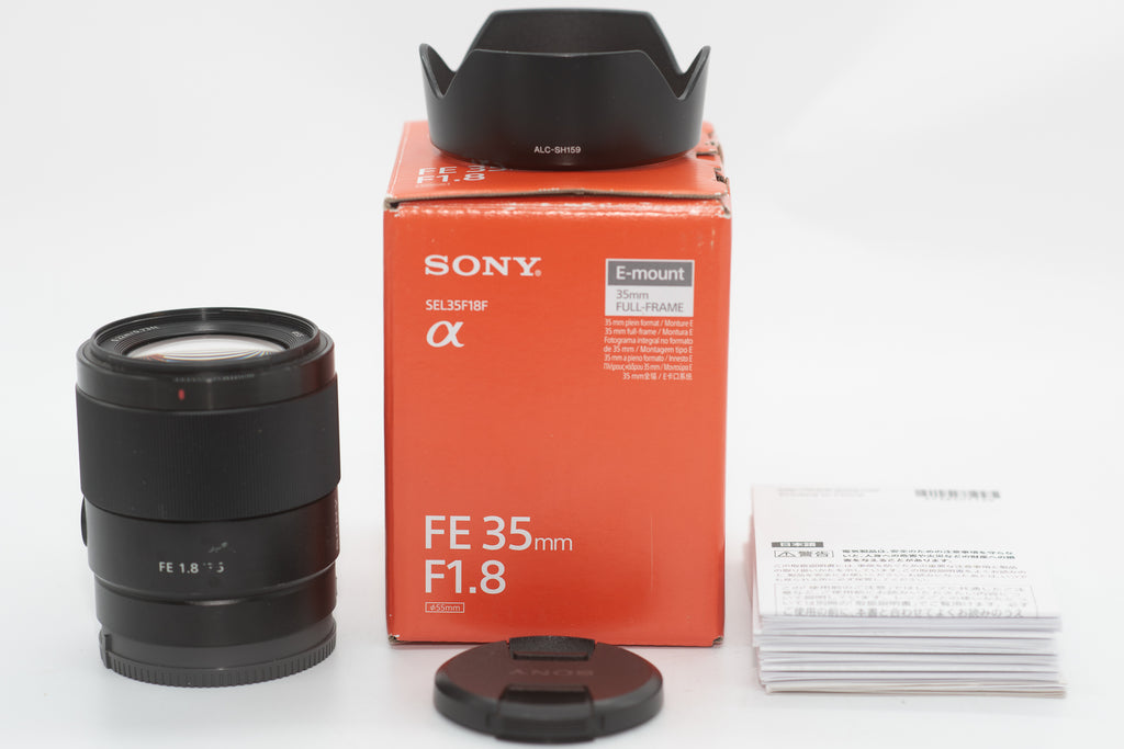 Sony FE 35mm f/1.8 Lens with Box (Second Hand)