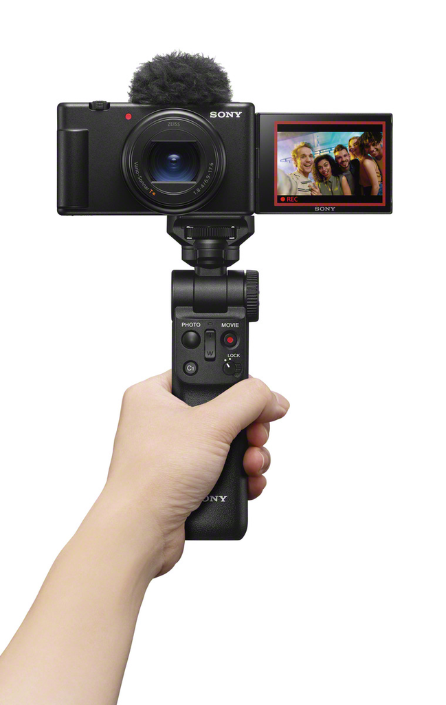 handheld sony camera