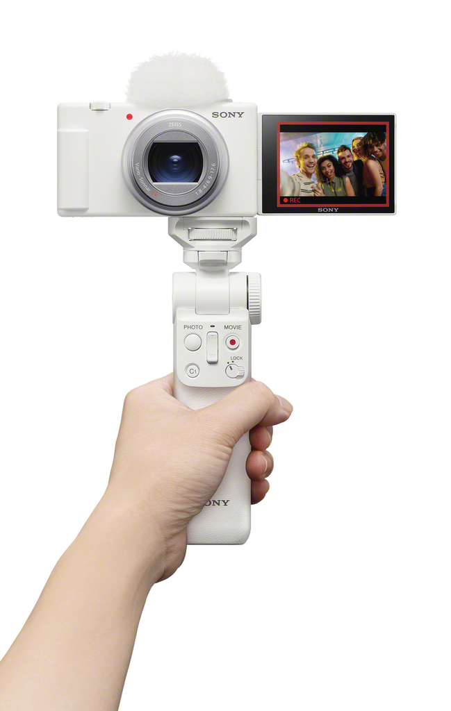 Sony ZV-1 Flip Screen Vlogging Camera for  - Built-in Mic, 4K Video,  Touchscreen, Live Streaming, Webcam & Content Creator Kit