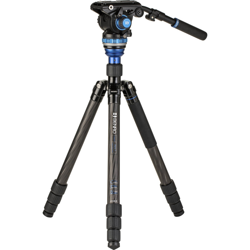 Benro C3883T AERO Carbon Fibre Video Tripod Kit with S6PRO Head