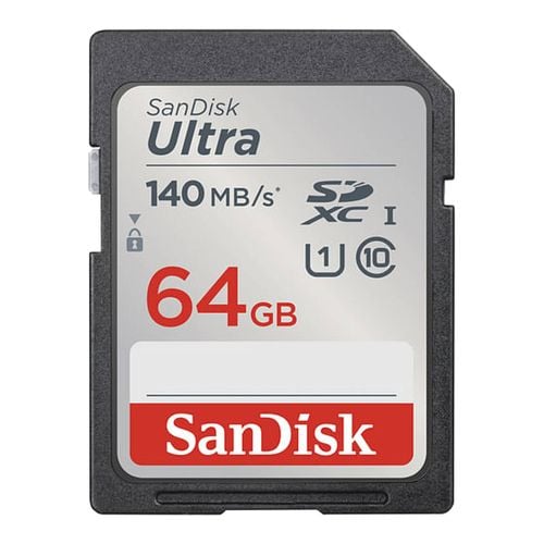 SanDisk 64GB Ultra SDXC UHS-I Memory Card