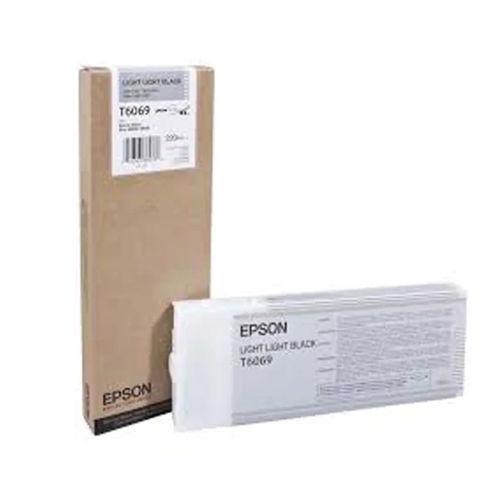 Epson T6069 UltraChrome K3 Light Light Black Ink Cartridge (220 ml)