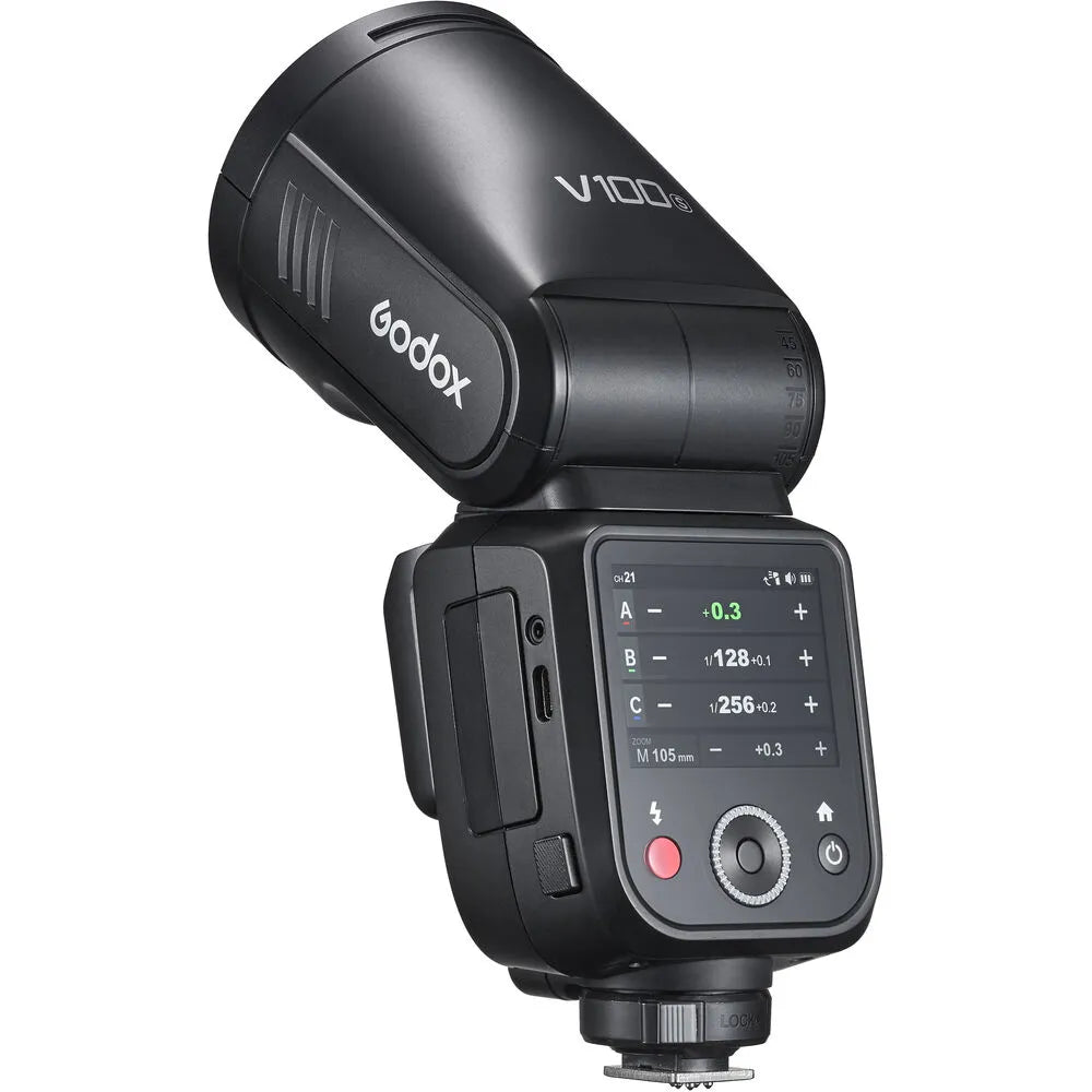Godox V100 TTL Li-Ion Touch Screen Speedlight Flash for Fujifilm