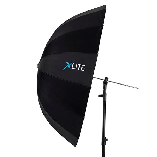 Xlite Deep Parabolic Black / White Umbrella 130cm