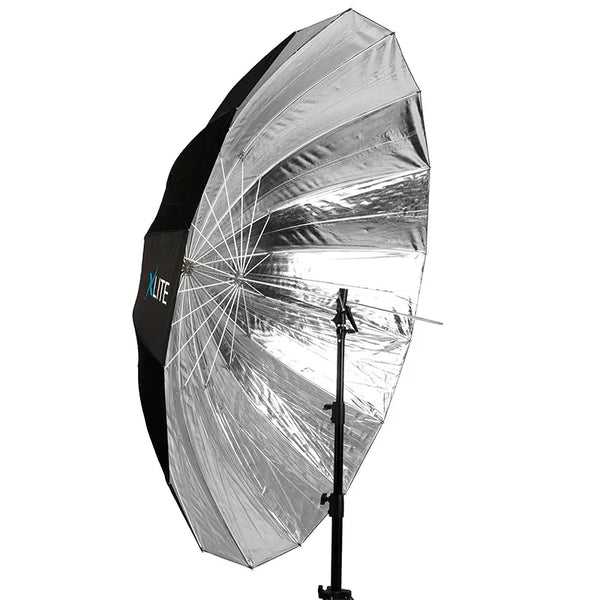 Xlite 180cm Jumbo Black / Silver Umbrella