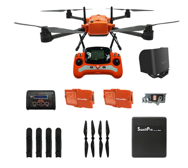 SwellPro Fisherman Max Fishing Drone Standard Kit