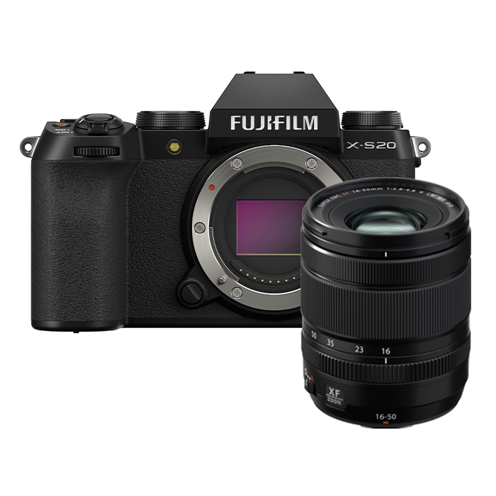 Fujifilm X-S20 Mirrorless Camera with XF 16-50mm f/2.8-4.8 Lens Kit