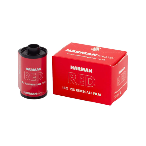 Harman Red 125 ISO Redscale 35mm 36exp Colour Negative Film