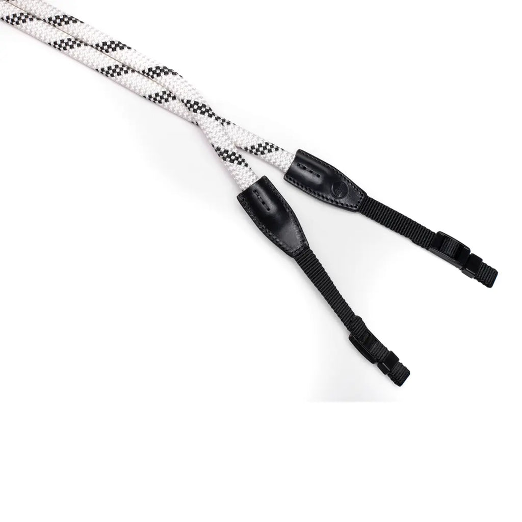 Leica Rope Strap (Black & White, 126cm with Nylone Belt Straps)