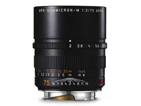 Leica APO-Summicron-M 75mm f/2 ASPH. Lens (Black)