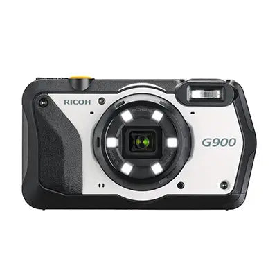 Ricoh G900 Tough Digital Camera (Water, Crush, Shock, Freeze & Dustproof) (White)