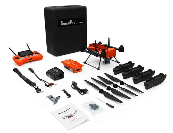 SwellPro Fisherman Max Fishing Drone Advanced Kit including 4K Camera