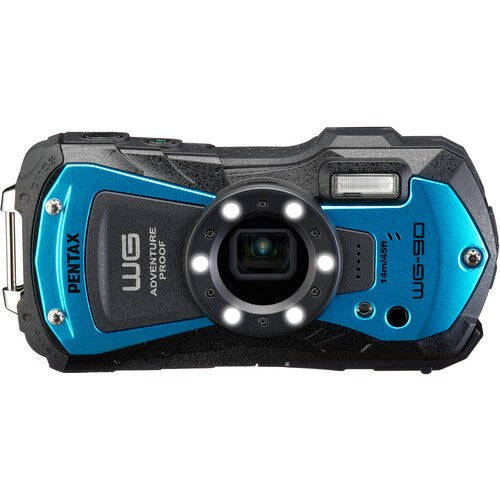 Pentax WG-90 Digital Camera (Blue)