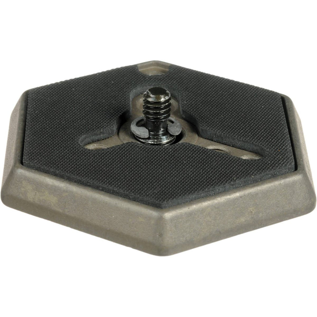 Manfrotto 030-14 Hexagonal Quick Release Plate with 1/4inch-20 Screw (030-14)