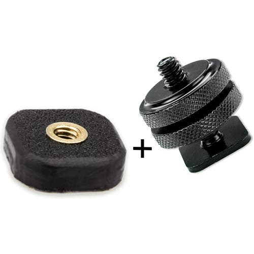 Tether Tools Rock Solid Mighty Mount 1/4inch-20 Tripod Adapter with 1/4inch-20 Shoe Adapter