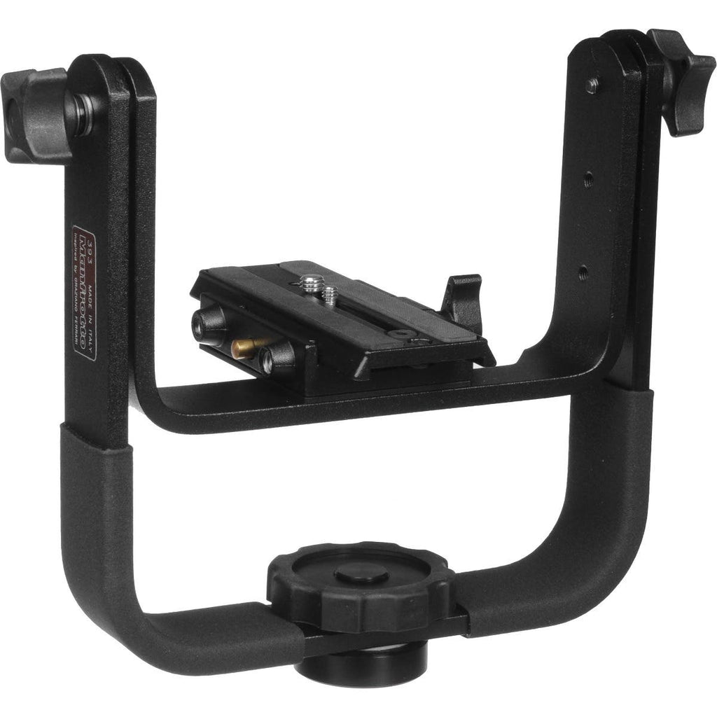 Manfrotto Heavy Telephoto Lens Support with Quick Release Adapter & Plate