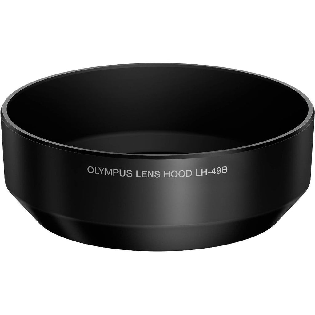 Olympus LH-49B Hood for M.Zuiko Digital 25mm f/1.8 Lens (Black)