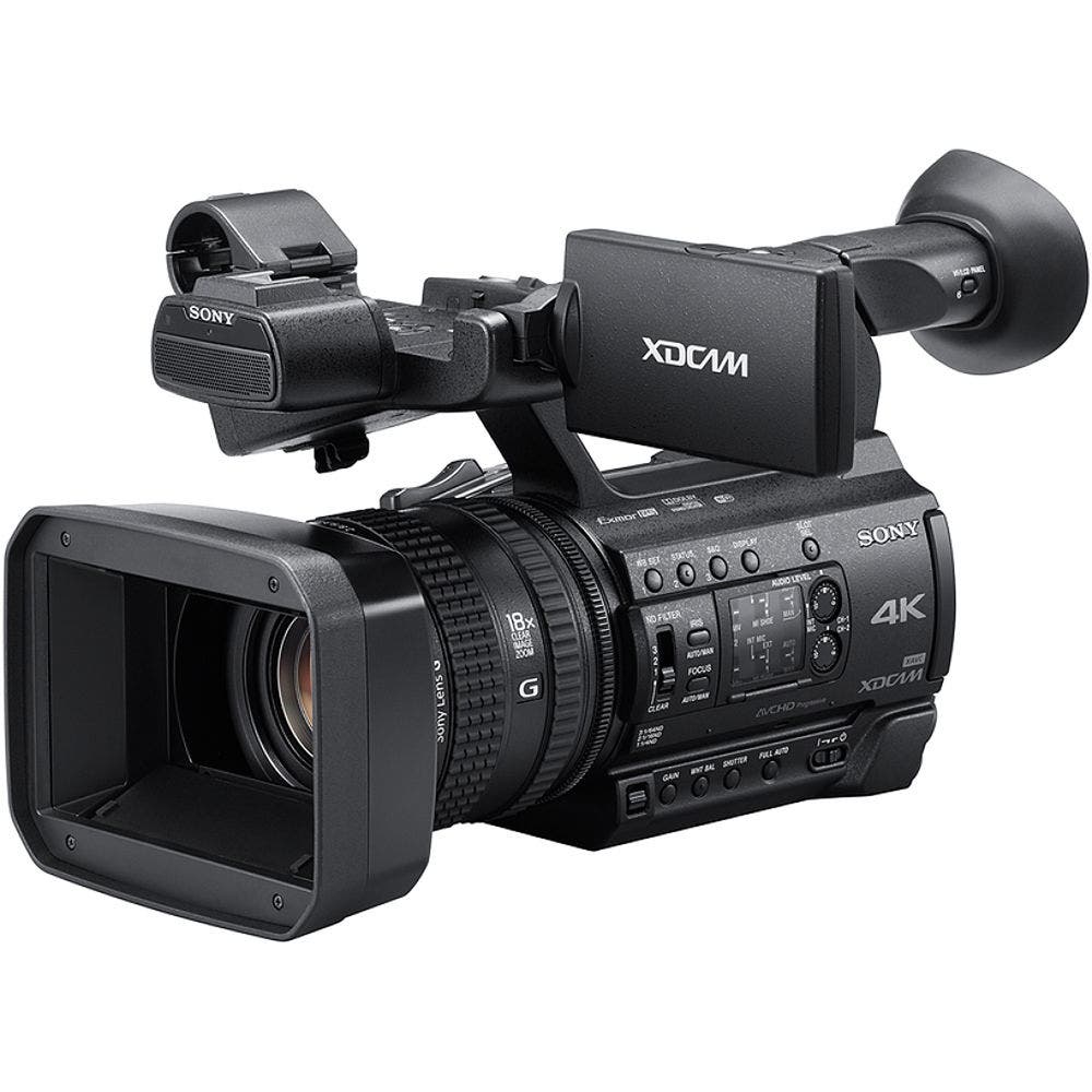 handheld sony camera