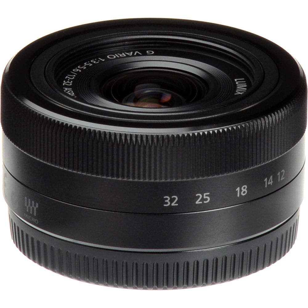 Panasonic LUMIX G Vario 12-32mm f3.5-5.6 ASPH. Mega O.I.S. Lens