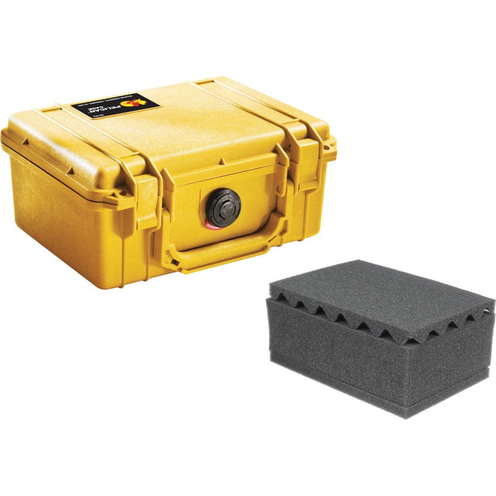 Pelican 1150 Case with Foam (Yellow)