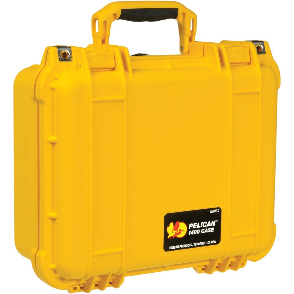 Pelican 1400 Case with Foam (Yellow)