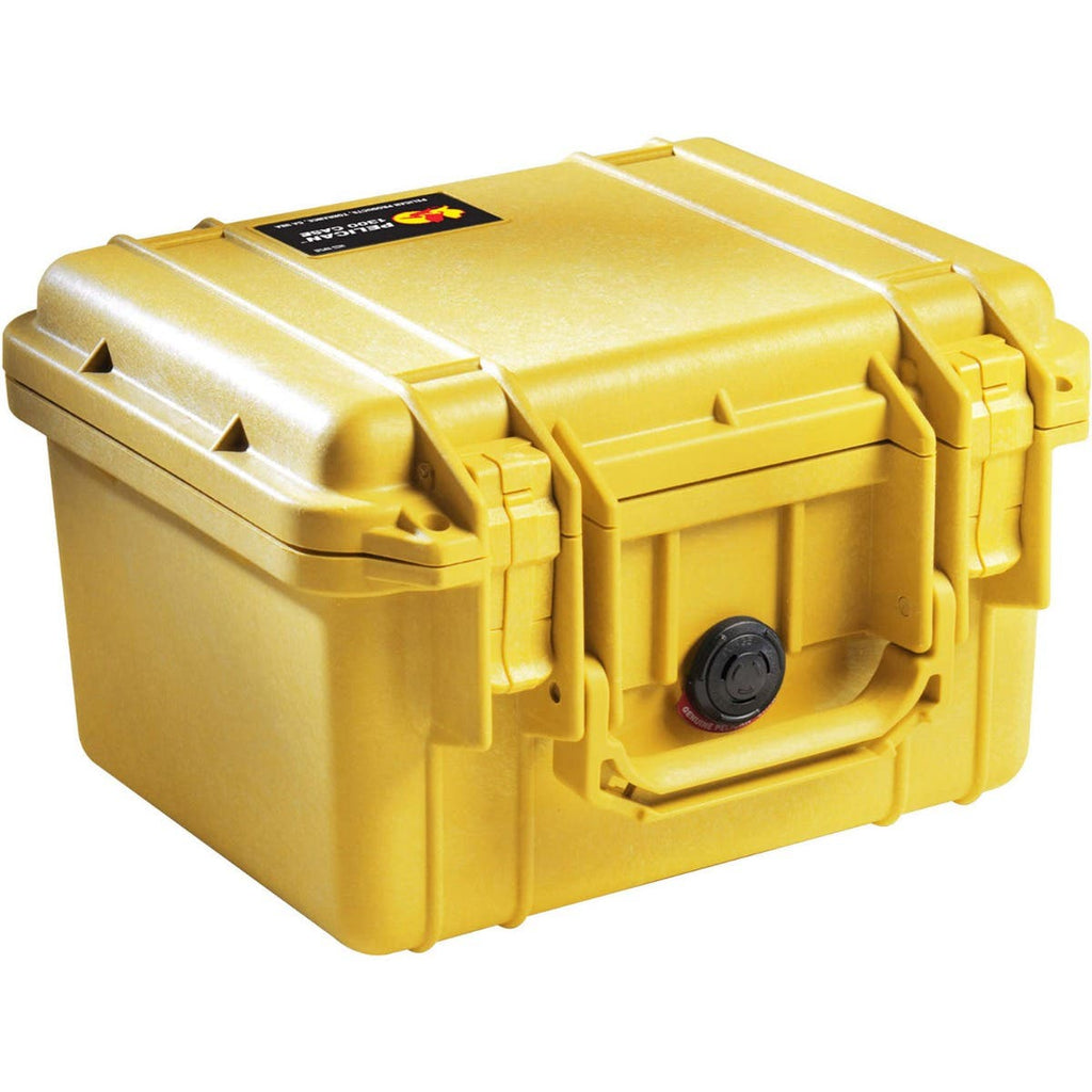 Pelican 1300 Case with Foam (Yellow)