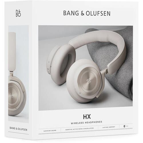 Bang Olufsen Beoplay HX Noise Canceling Wireless Over Ear Headphones Timber