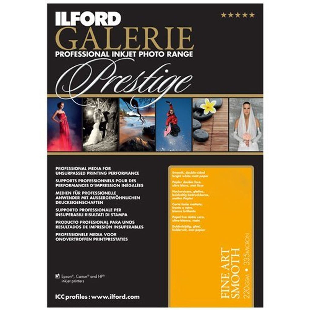 Ilford Prestige Fine Art Smooth 200GSM A4 (25 Sheets)