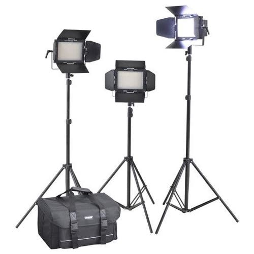 Cineroid 3x LM400VCDE Head Lighting Kit Camera Electronic