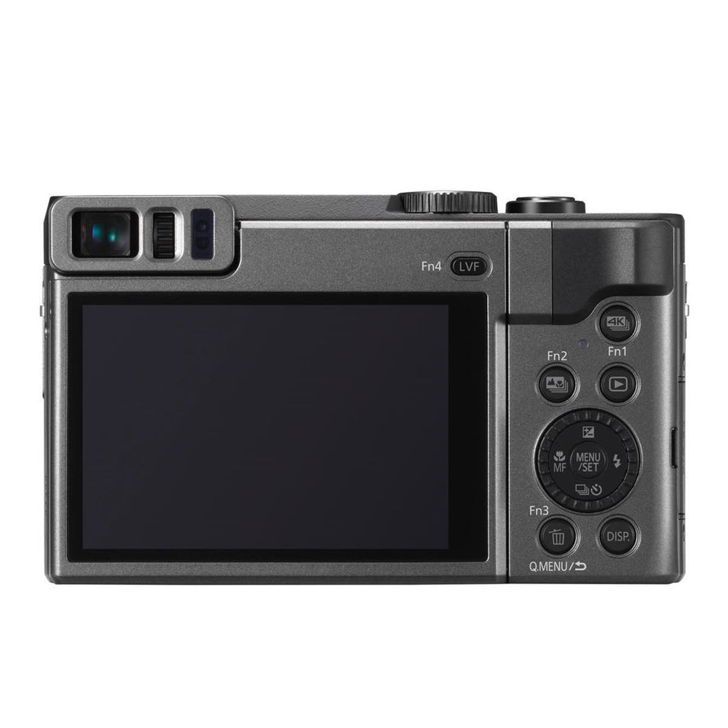 Panasonic LUMIX TZ90 Digital Compact Camera (Silver) – Camera