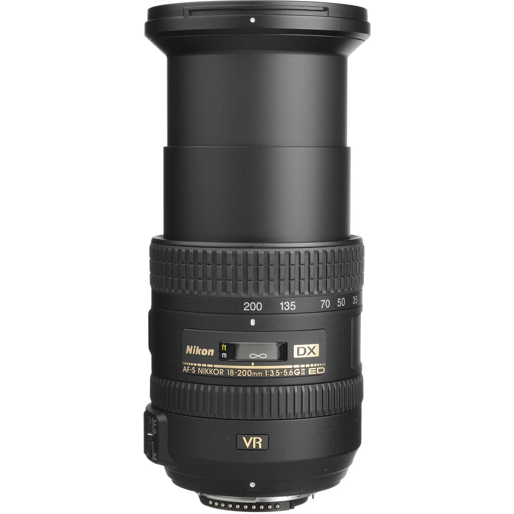 Nikon AF-S DX NIKKOR 18-200mm f/3.5-5.6G ED VR II Lens – Camera