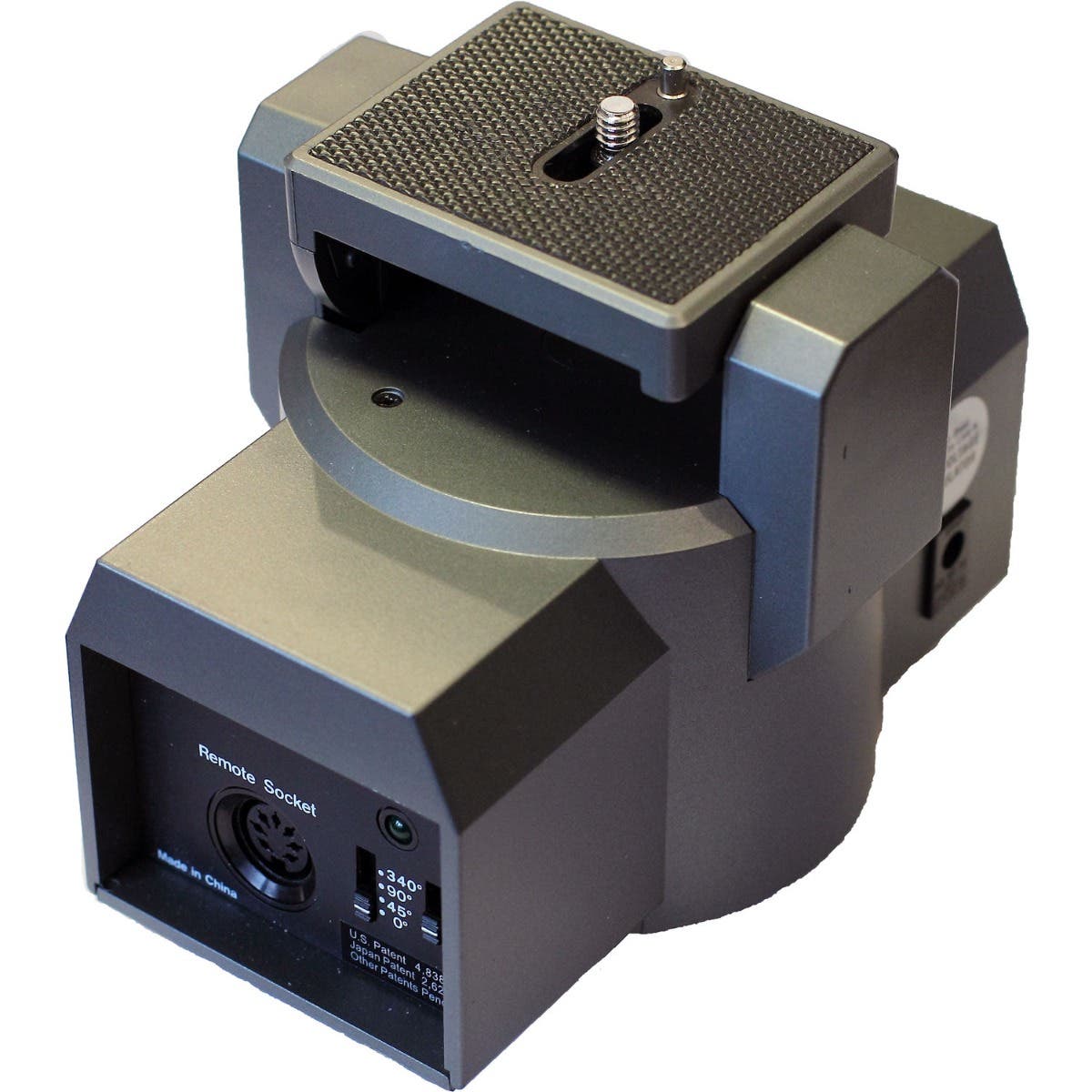 Motorized Pan Tilt Head With Wireless Remote