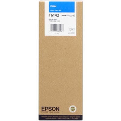 Epson T6142 Cyan Ink Cartridge (220 mL)