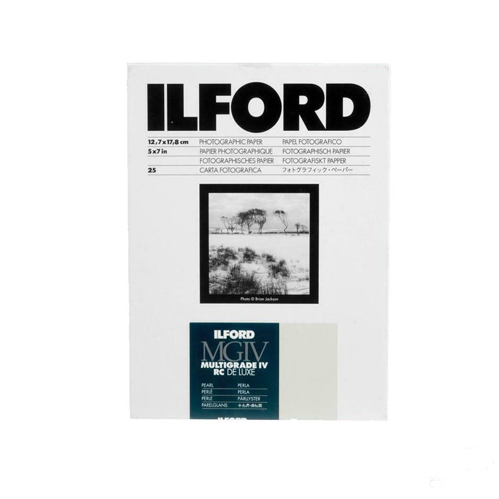 Ilford Multigrade RC 1m 12.7 x 17.8 cm Pearl Sheet 5x7 25SH