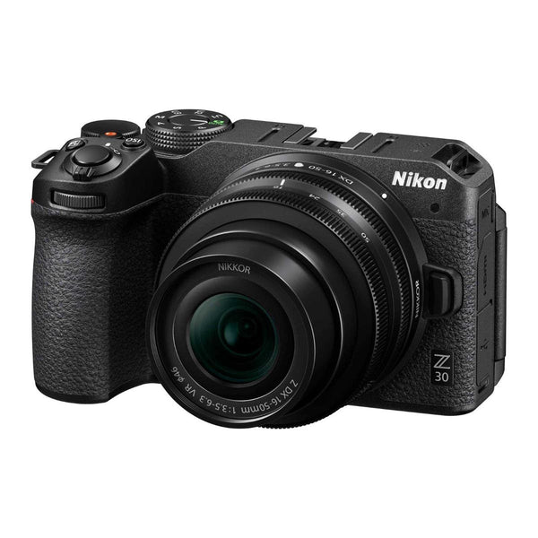 Nikon Z 30 Mirrorless Camera Body with NIKKOR Z DX 16-50mm f/3.5-6.3 VR Lens Kit